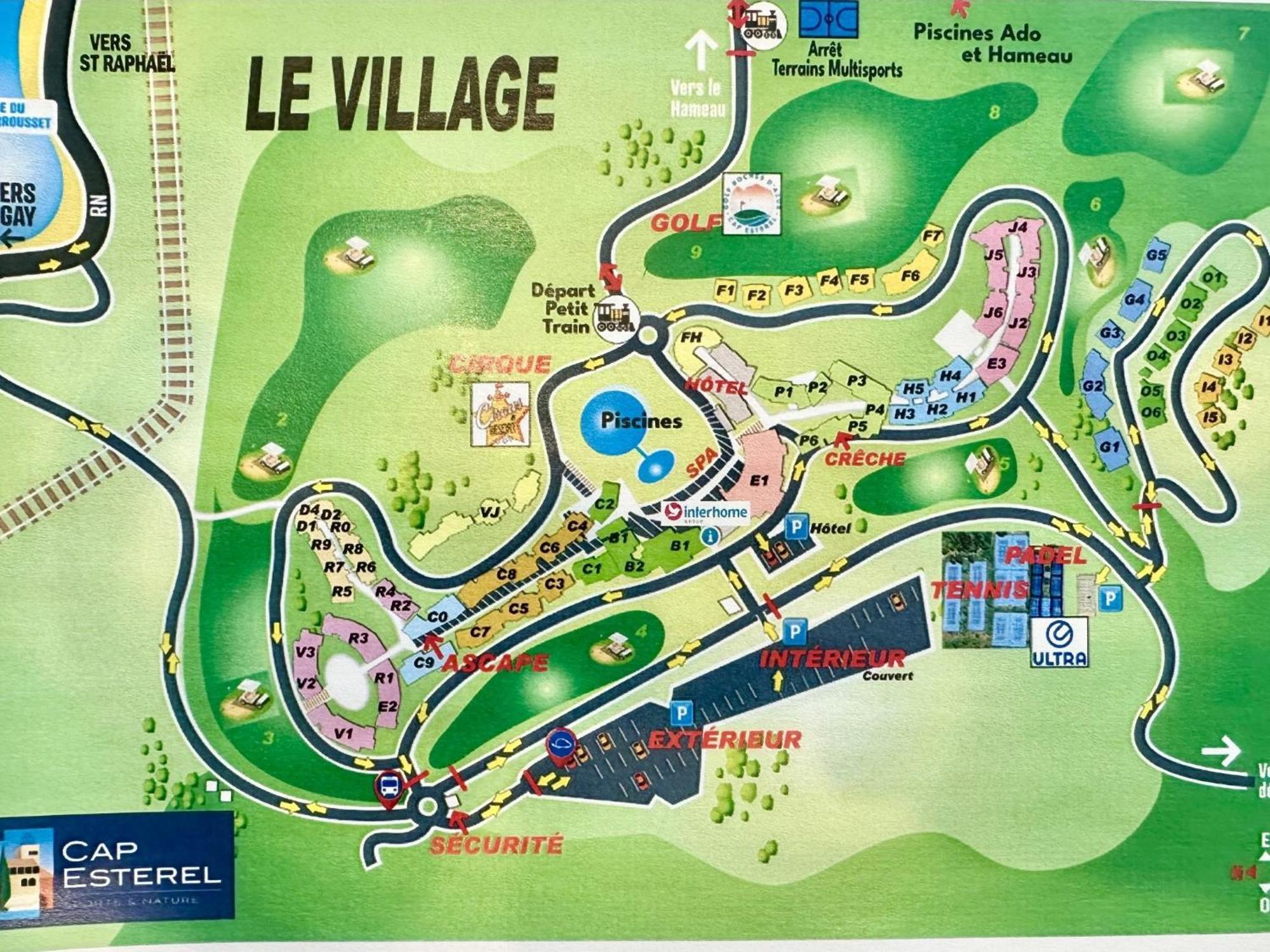 Apartment Village Cap Esterel - Le Village-40 By Interhome Saint-Raphaël Екстериор снимка